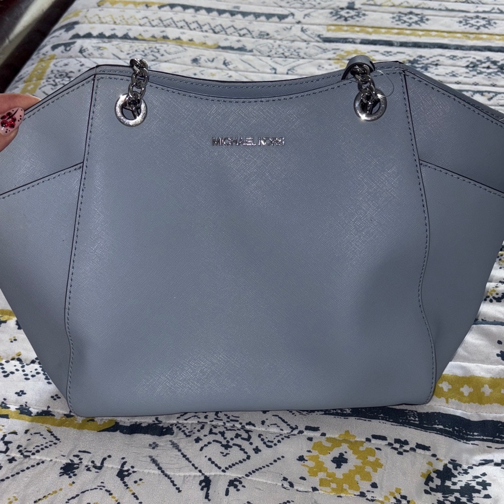 Michael Kors Elegant Pale Blue Tote